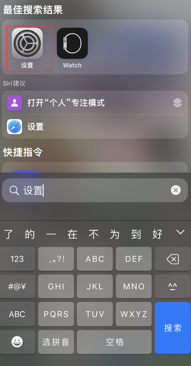 独山苹果手机维修分享：iPhone 找不到“设置”或“App Store”怎么办？ 