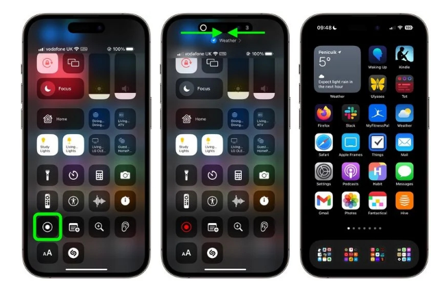 独山苹果手机维修分享iPhone14录屏如何隐藏灵动岛和红色指示器 